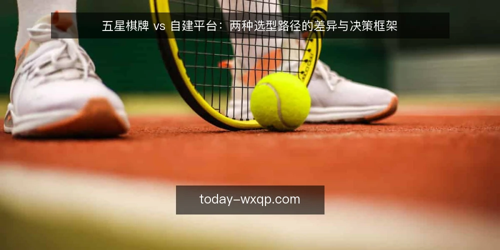 五星棋牌 vs 自建平台:两种选型路径的差异与决策框架 — 先定义需求边界:你要解决什么问题 配图