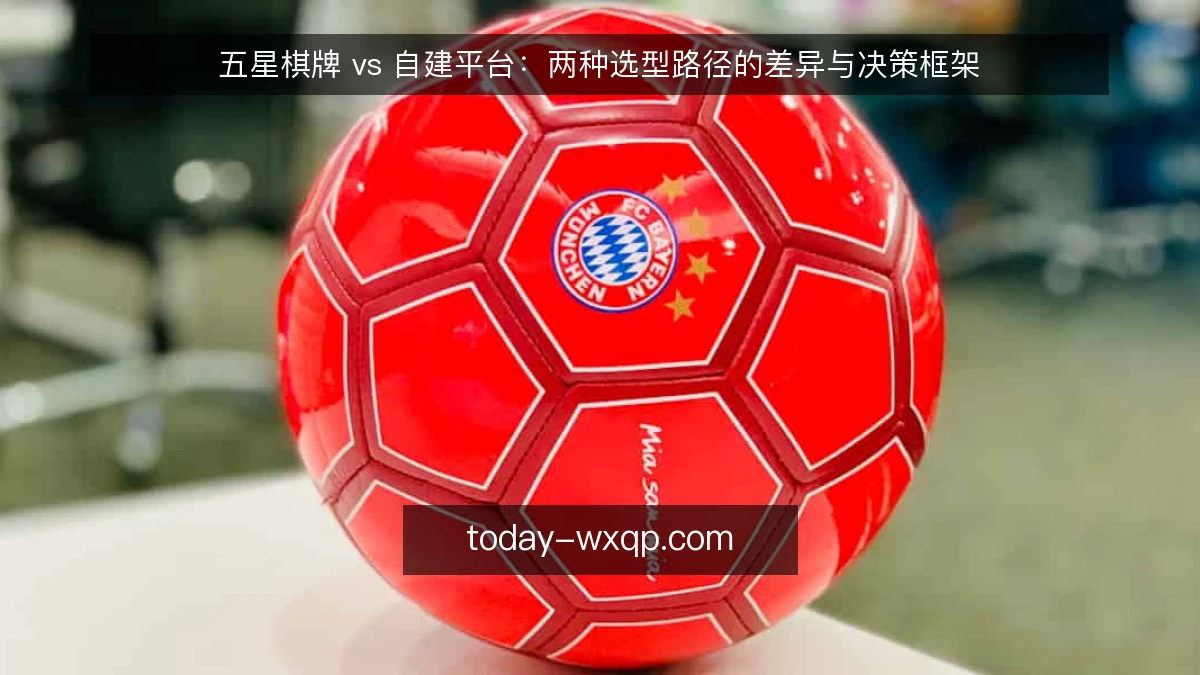 五星棋牌 vs 自建平台:两种选型路径的差异与决策框架